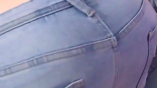 Dry Humping in Tight Jeans