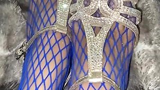 Melove's Compilation of Fishnet in High Heels