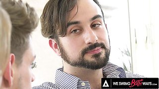 Brilliant Cadence Lux - blowjob scene - We Swing Both Ways