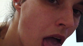 POV Blowjob Delicious Tongue Game in His Cocoon