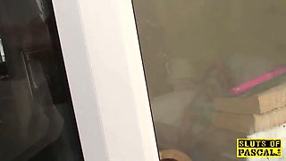 British bbw slave predominated with christmas cock