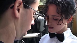 Perverted cougar soul-stirring sex scene