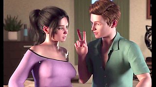 3D animated big natural tits with cootchies for your pleasure