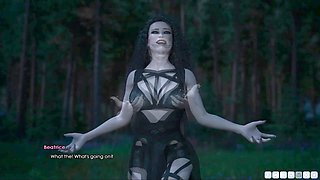 MissKitty2K's hot anime mom in a bumpy fight at Passion Academy