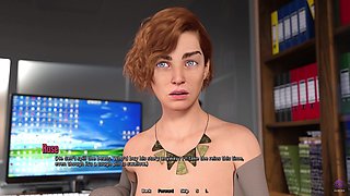 Hot Horny Teacher Giving Me Handjob After Giving Foot Massage - 3D Hentai Animated Porn - Life in Santa County