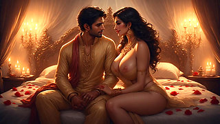 Romance full HD video with her girlfriend in boyfriend village