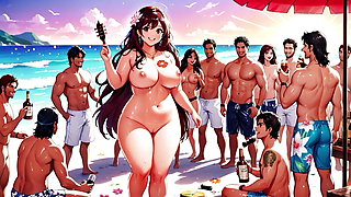 AI Generated Uncensored Anime Images Of Hot Indian Women in The Great Nude Musical Journey