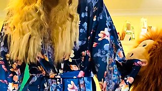 Blonde emo amateur solo masturbation