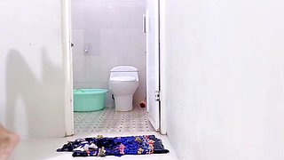 Hot Step Mom Nadalyne Fucked Hard in Shower by Guy Hyper - Creampie & Tight Pussy