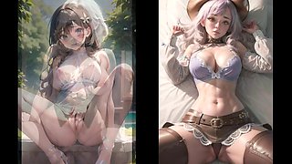 Uncensored Hentai AI and 3D fantasy babes 7