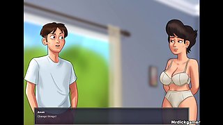 Summertime Saga Hot Sex with Neighbour Wife