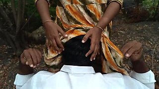 Laxi Ammu & Apple Baby Outdoor Pussy Licking - Indian College Student Hot Sex Viral