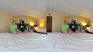 Gloomy Kitti Fucks Two Older Guys (NON POV) - TadPoleXXXStudio