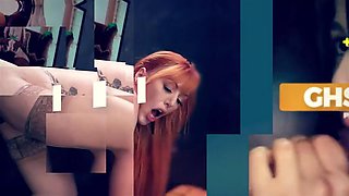 GloryholeSecrets - Hot Inked Babe Visits The Gloryhole To Suck Cock