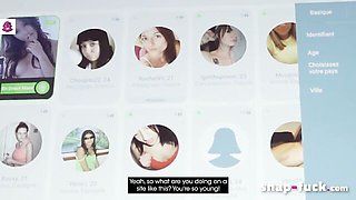 18-25 action with striking Rachel Adjani and Rico Simmons from Snap-Fuck