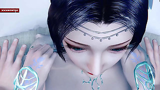 Yun Yun Bigtits in 3D: a Goddess Awakens - 3D Animation Hentai
