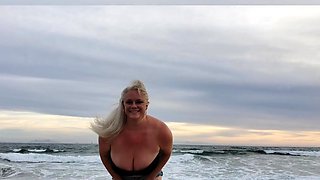 Great Big Boobs On Masturbating Redhead
