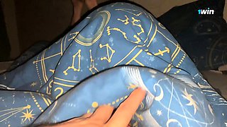 Stepchum's daughter sneaks oral job from horny stepfather,