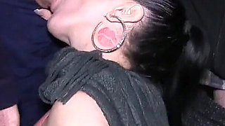 Dedicated Chubby MILF Slut Heads Out on a Cold Night for a British Dogging Mission