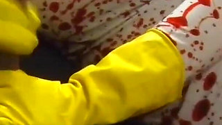 Hard on Her Gloves