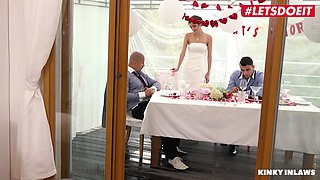 LETSDOEIT - Cindy Shine - Czech Bride Smashed By Friend At Wedding