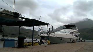 Honey Has Sex in the Cabin of the Boat While on a Private Cruise - Private Porn Sex Videos