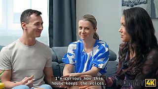 Mommy4k. i got so moist and naughty when she brought her bf to the mansion