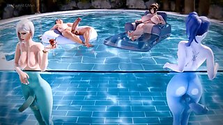 Overwatch Futa Pool Party