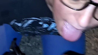 Stepson Filled My Mouth and Face with His Delicious Semen