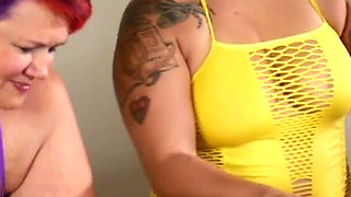 Mandie Maytag, Ellie boulder and Suzee Que bbw lick Kristin Kervz ass