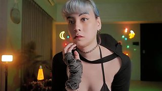 Emo Teen Becka Solo Webcam Masturbation Porn