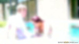 Pornstar In The Pool With Monique Alexander, Danny D - Brazzers