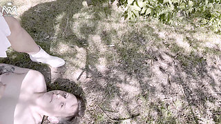 User Piss Encounter #24. a Wet User Meeting at the River