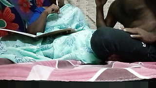 Tamil husband enjoys talking obscenely to his beautiful Tamil wife and discussing how to have sex.