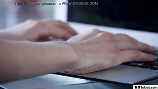 Geek Girl Maya Woulfe Cheats With Roommate's Girlfriend Aiden Ashley - Lesbian Squirting Sex in Kitchen