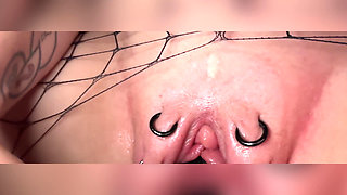 Sklavin S Plays with Her Pumped Pussy and Fist Her Ass