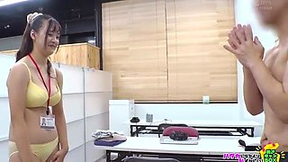 Horny asian teen blowjob and fucking