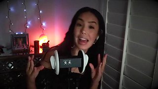 Beautiful Latina Ear Licking ASMR