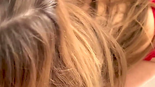 Friend's wife rough fucked in stretched hole