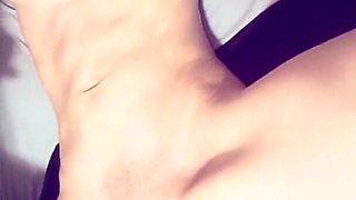 4K Uncut Wife Smokes and Cheats While Home Alone and Cucks Her Husband on Snapchat. Cumslut Can't Stop Cumming