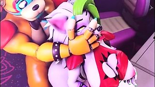 Roxxane Wolf Animation NSFW Remaster fnaf