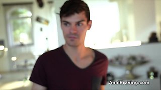 Beauty fresh outta the pool is ready for penis