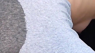 Squirting Through Leggings & Gape Her Ass