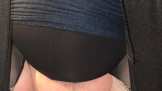 I press my horny cunt into the face of the submissive bastard