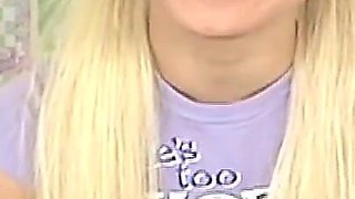 Mini Skirt Blonde Teen Girl Gets Fucked Deep in Vagina