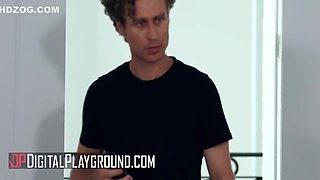 Her See-through Lingerie, Then Gets Pounded By Her Sugar Stepdaddy 11 Min With Janice Griffith, Michael Vegas And Sugar Daddy