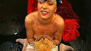 Ggg John Thompson- Blonde Girl Gets Wild Eating Ass, Drinking Piss and Hard Fucking Gangbang
