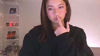 Shy brunette homemade amateur webcam teen