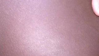 Petite Ebony Teen Sucks Big Cock Prior to Being Creampied