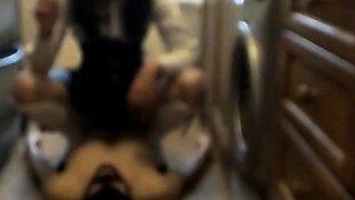 Spicy brunette amateur drilled hardcore on camera